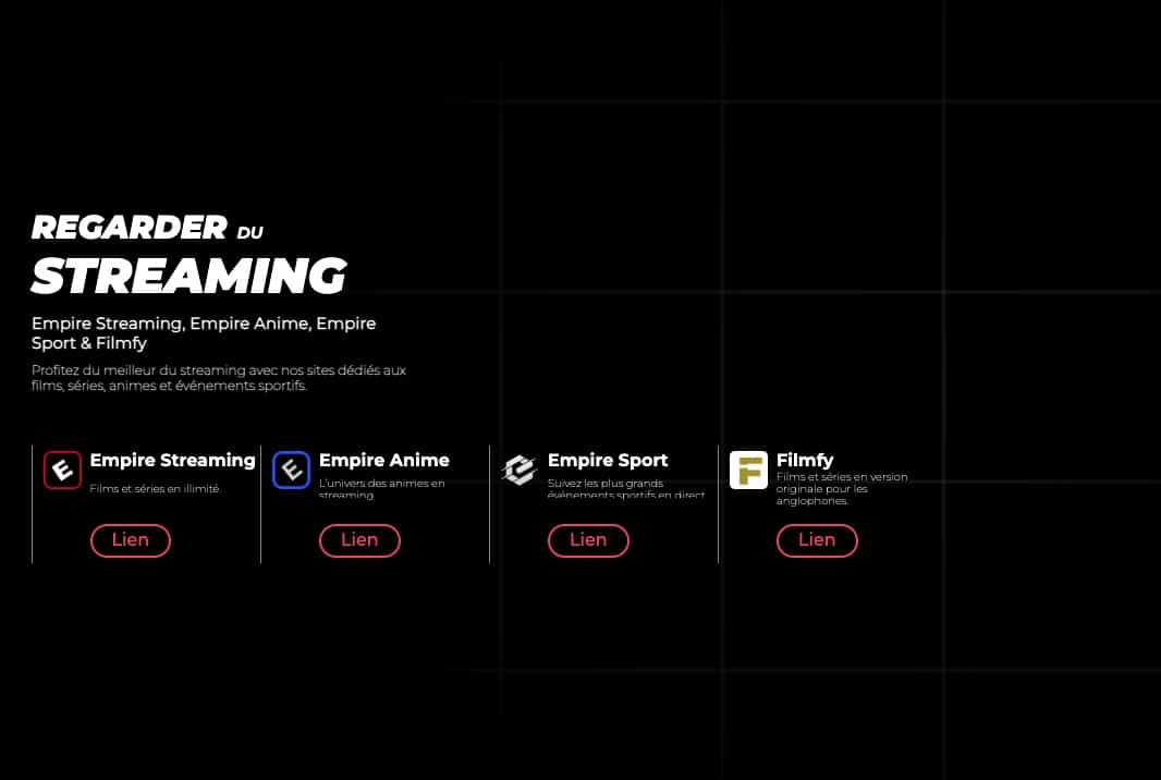 Empire Streaming Application
